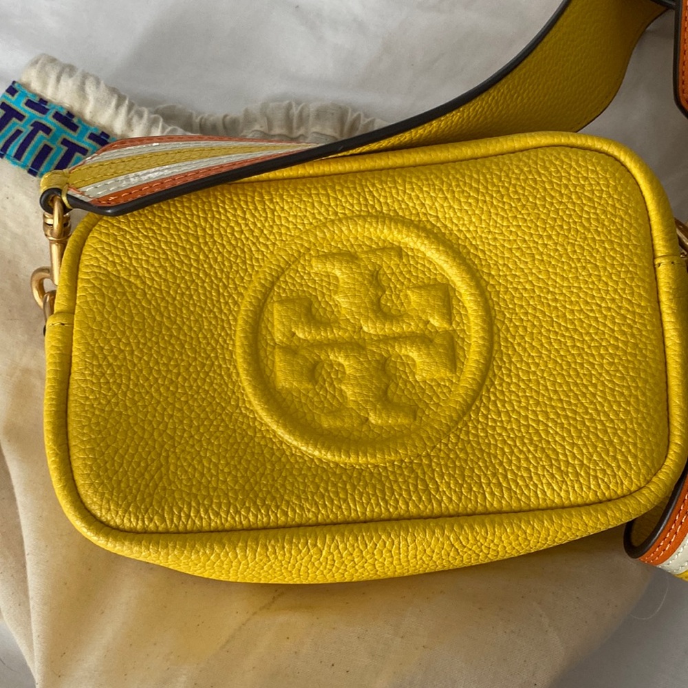 Yellow and orange Tory burch bag NeW